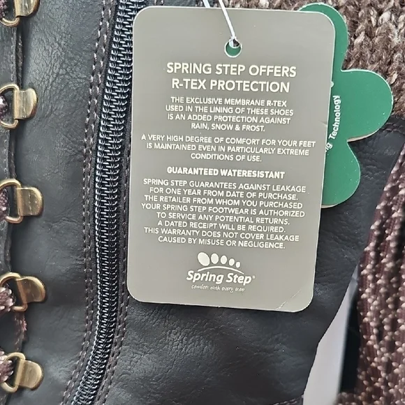 Spring Step Black and Brown Winter Boots - Picture 10 of 10